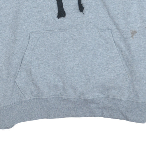 Mens UK Size XL Under armour Grey Pullover Hoodie