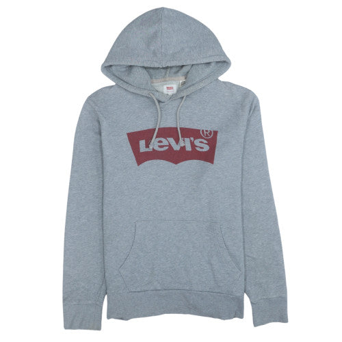 Mens UK Size M Levi's Grey Pullover Hoodie