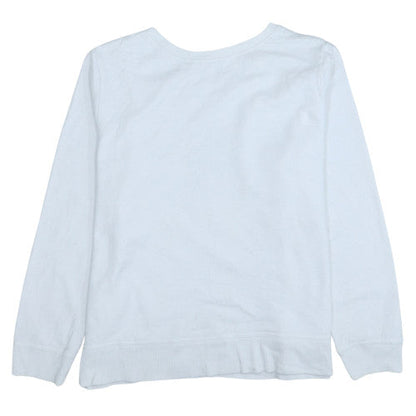 Womens UK Size XL Gap White Pullover Sweatshirt