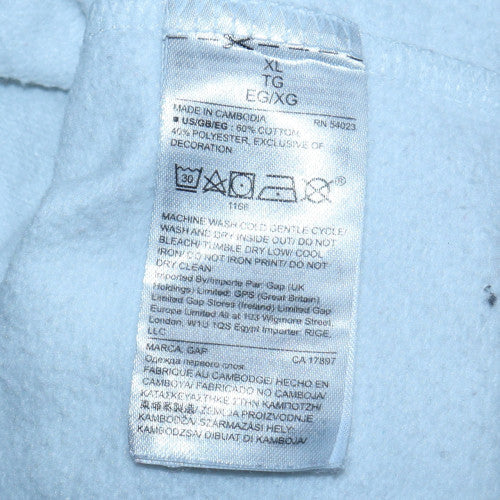 Womens UK Size XL Gap White Pullover Sweatshirt