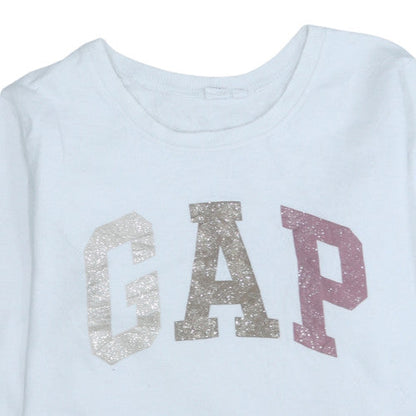Womens UK Size XL Gap White Pullover Sweatshirt