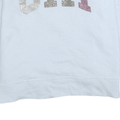 Womens UK Size XL Gap White Pullover Sweatshirt