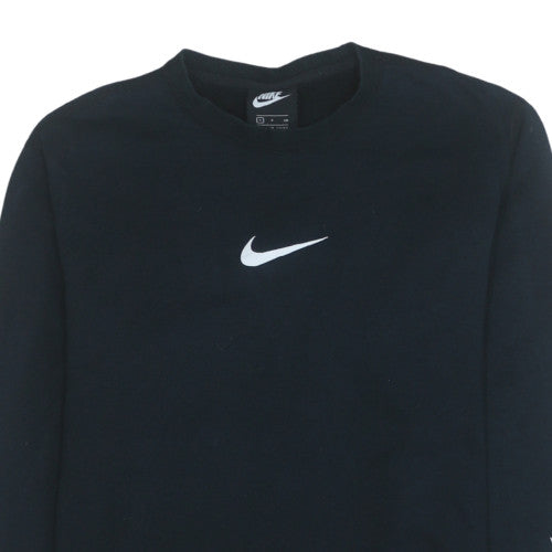 Mens UK Size S Nike Black Pullover Sweatshirt