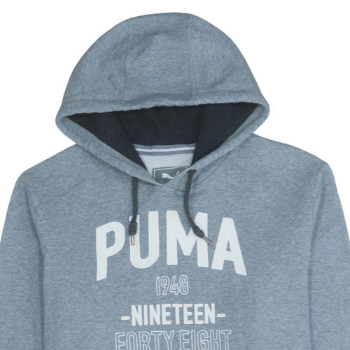 Mens UK Size 2XL PUMA Grey Pullover Hoodie