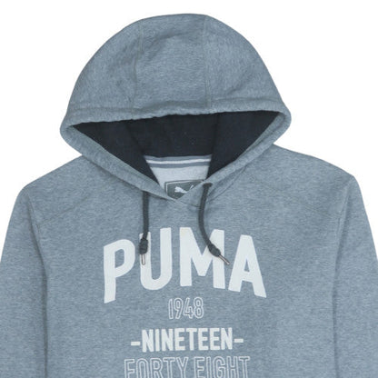 Mens UK Size 2XL PUMA Grey Pullover Hoodie