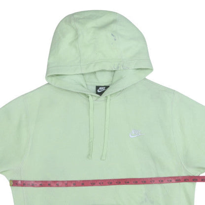 Mens UK Size S Nike Green Pullover Hoodie
