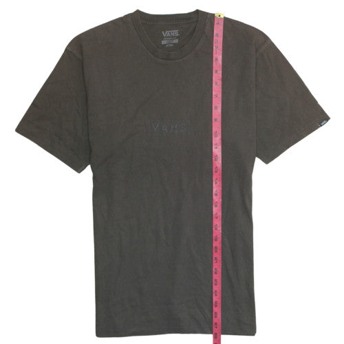 Vans Men's Brown Classic Fit Cotton Crew Neck T-Shirt Medium