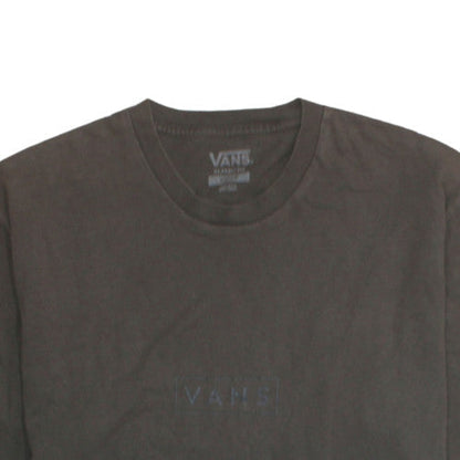 Vans Men's Brown Classic Fit Cotton Crew Neck T-Shirt Medium