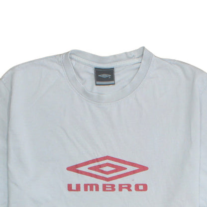 Mens UK Size M Umbro White  T-Shirt