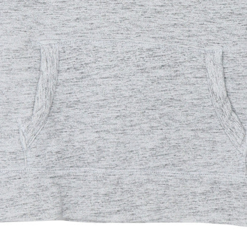 Mens UK Size M Hollister Grey Pullover Hoodie