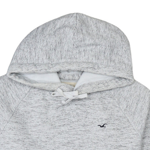 Mens UK Size M Hollister Grey Pullover Hoodie