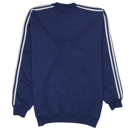 Mens UK Size L adidas Blue Pullover Sweatshirt