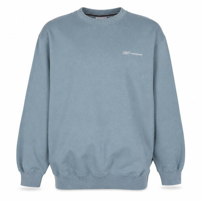 Mens UK Size L Reebok Blue Pullover Sweatshirt