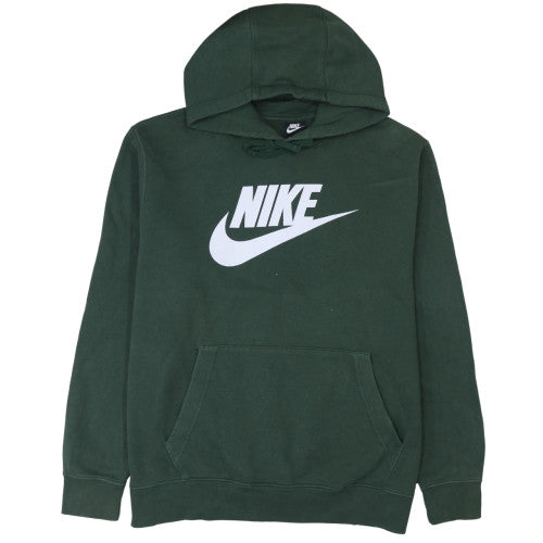 Mens UK Size XL Nike Green Pullover Hoodie