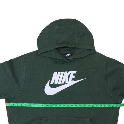 Mens UK Size XL Nike Green Pullover Hoodie