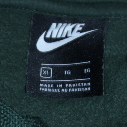 Mens UK Size XL Nike Green Pullover Hoodie