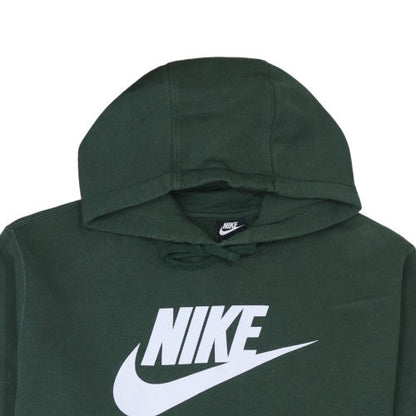 Mens UK Size XL Nike Green Pullover Hoodie