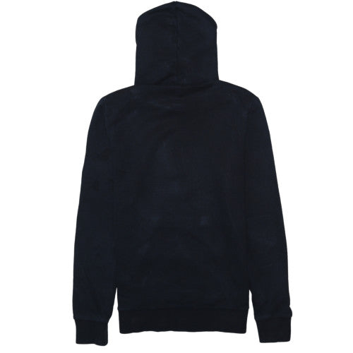 Mens UK Size S le coq sportif Black Pullover Hoodie