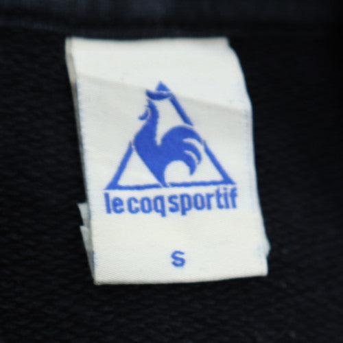 Mens UK Size S le coq sportif Black Pullover Hoodie