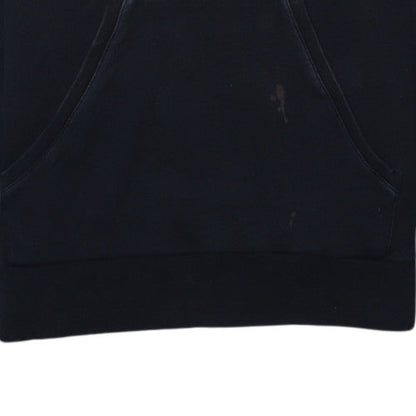Mens UK Size S le coq sportif Black Pullover Hoodie
