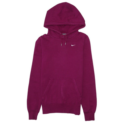 Womens UK Size XS Nike Purple Pullover Hoodie