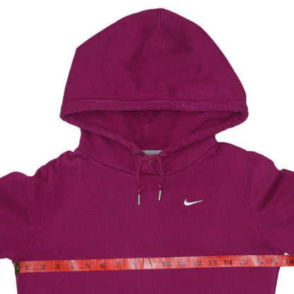 Womens UK Size XS Nike Purple Pullover Hoodie