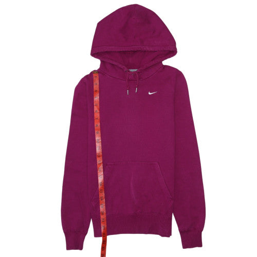 Womens UK Size XS Nike Purple Pullover Hoodie