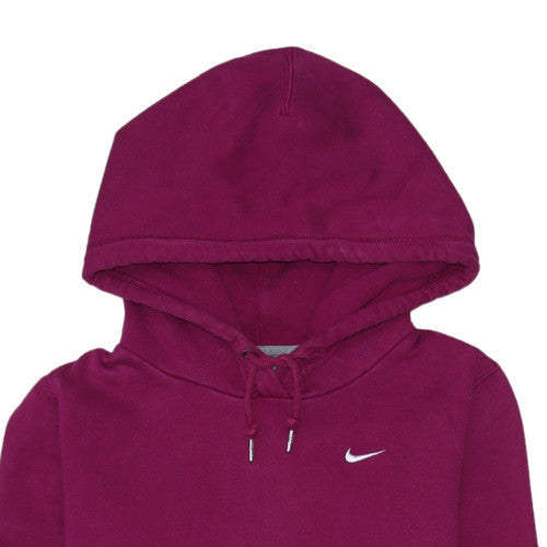 Womens UK Size XS Nike Purple Pullover Hoodie