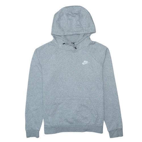Mens UK Size M Nike Grey Pullover Hoodie