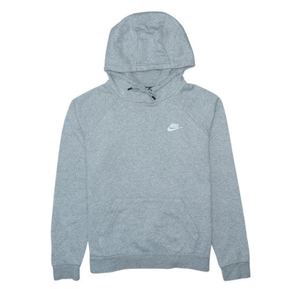 Mens UK Size M Nike Grey Pullover Hoodie