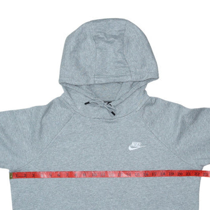 Mens UK Size M Nike Grey Pullover Hoodie