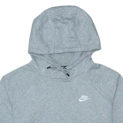 Mens UK Size M Nike Grey Pullover Hoodie