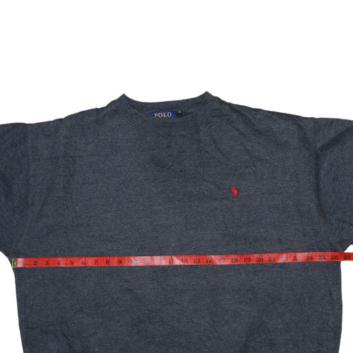Mens UK Size M Ralph Lauren Grey Pullover Sweatshirt