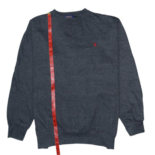 Mens UK Size M Ralph Lauren Grey Pullover Sweatshirt