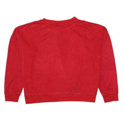 Womens UK Size S Disney Red Pullover Sweatshirt