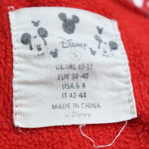 Womens UK Size S Disney Red Pullover Sweatshirt
