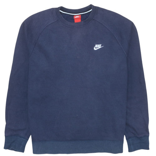 Mens UK Size XL Nike Blue Pullover Sweatshirt