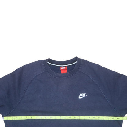 Mens UK Size XL Nike Blue Pullover Sweatshirt