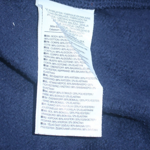 Mens UK Size XL Nike Blue Pullover Sweatshirt
