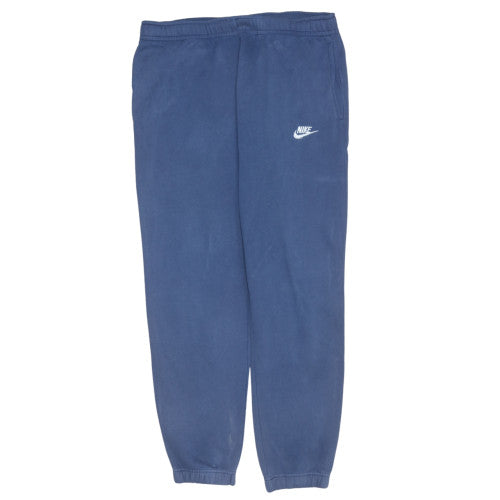 Mens UK Size M Nike Regular Fit Jogger Blue Trousers