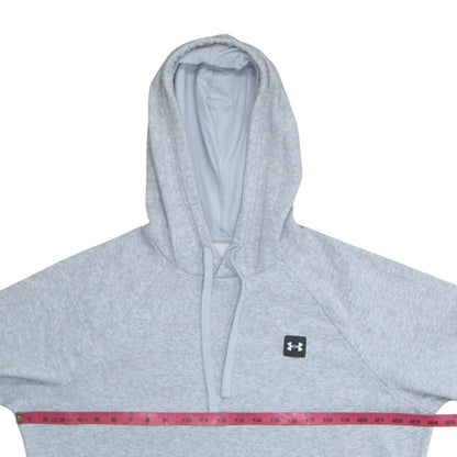 Mens UK Size M Under armour Grey Pullover Hoodie