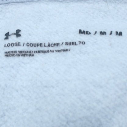 Mens UK Size M Under armour Grey Pullover Hoodie