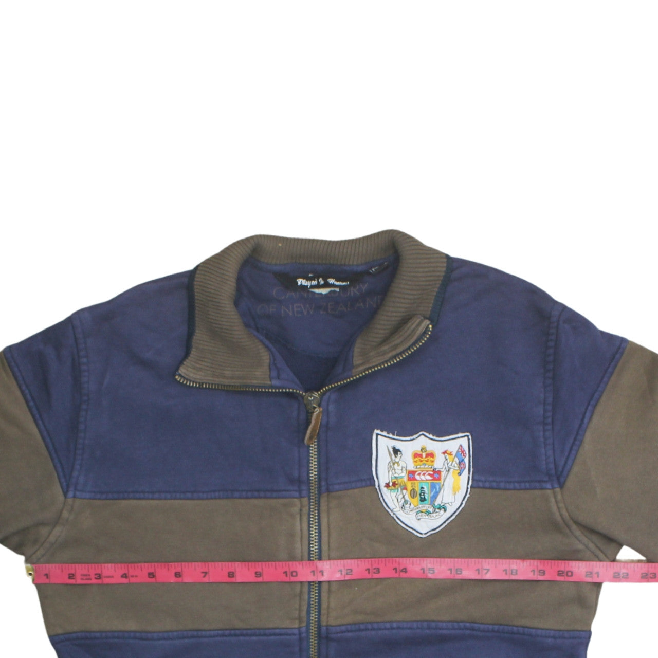 Mens UK Size M Canterbury Blue Bomber Jacket
