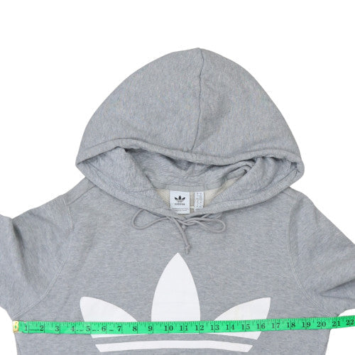 Mens UK Size M adidas Grey Pullover Hoodie