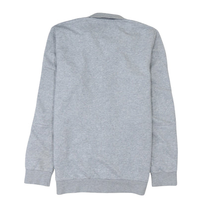 Mens UK Size L adidas Grey Full Zip Sweatshirt
