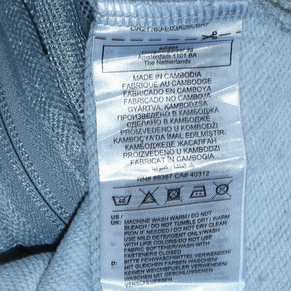 Mens UK Size L adidas Grey Full Zip Sweatshirt