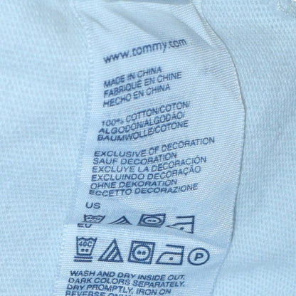 Teens UK Size XL Tommy Hilfiger White Pullover Sweatshirt