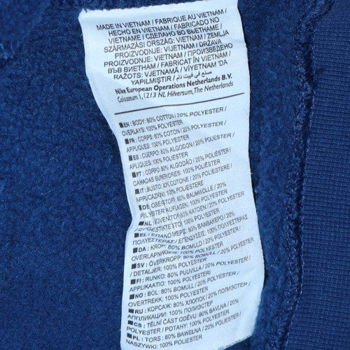 Mens UK Size L Nike Blue Pullover Sweatshirt