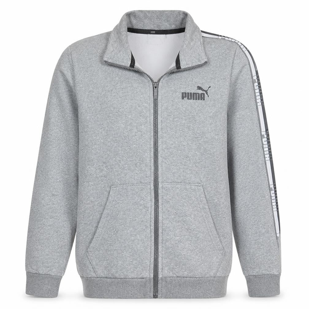 Mens UK Size S PUMA Grey Full Zip Sweatshirt