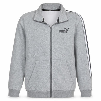 Mens UK Size S PUMA Grey Full Zip Sweatshirt